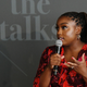 Editor-in-Chief of Teen Vogue Lindsay Peoples Wagner speaks during NYFW: The Shows at Spring Studios on September 08, 2019, in New York City.